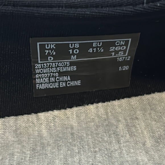 Brand new Clarks black loafers (size 10). Only worn once. - Picture 2 of 2